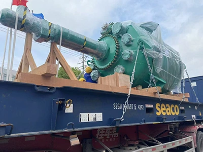 Reaktor berlapis kaca non-standar 20.000 L, dikirim ke pelanggan di Kazakhstan